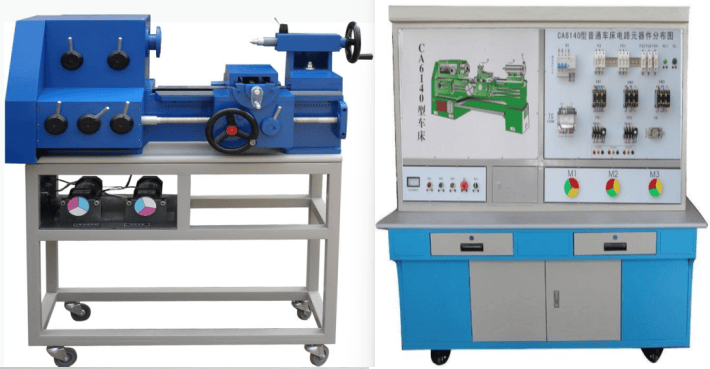 CA6140车床电气线路考核装置（半实物车床）