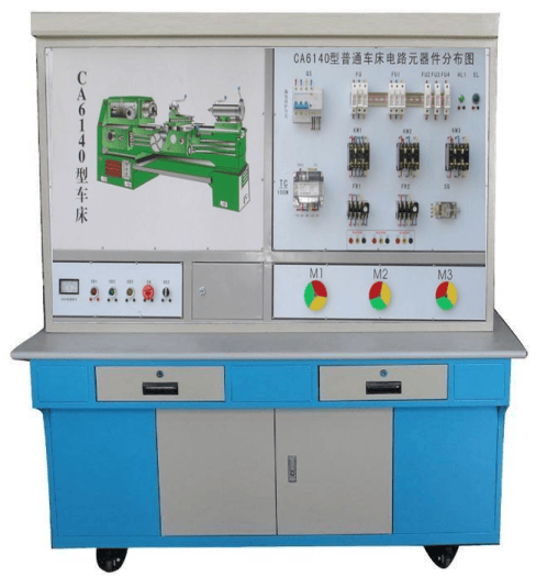 CA6140车床电气线路考核装置（半实物车床）