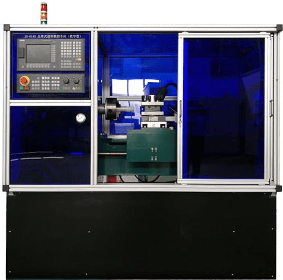 透明数控教学机床凯恩帝系统模拟车床模型